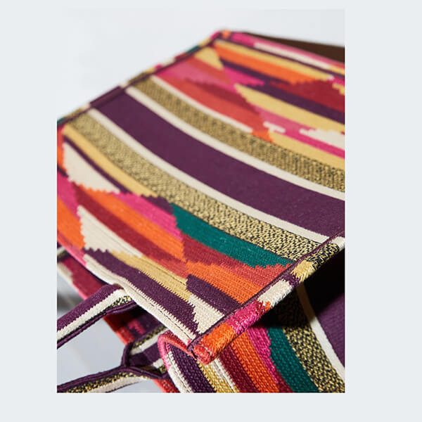 21SS ディオール Shopper Book Tote Small mit トートバッグ マルチカラー